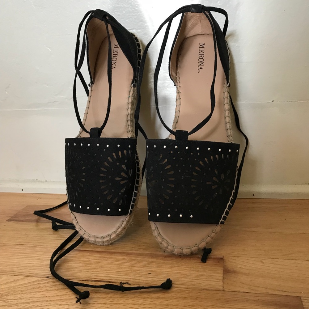 Open toed shoes